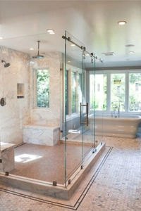 glass shower door